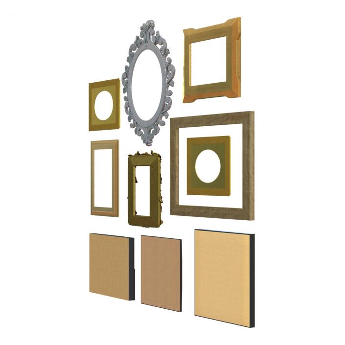 Picture Frames 3D Models Collection 2 3D