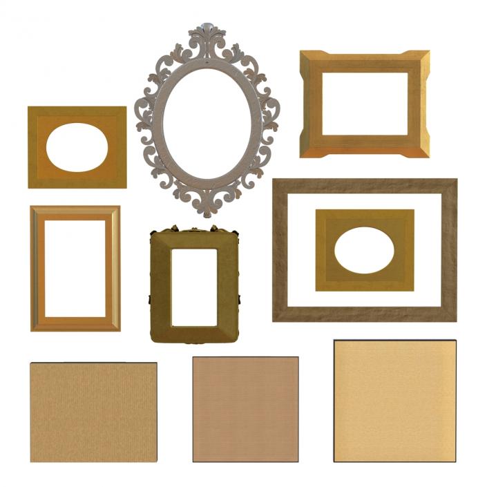 Picture Frames 3D Models Collection 2 3D