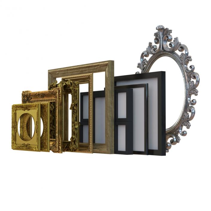 Picture Frames 3D Models Collection 2 3D