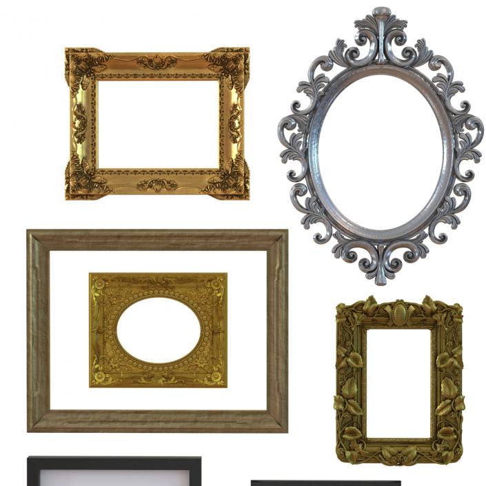 Picture Frames 3D Models Collection 2 3D