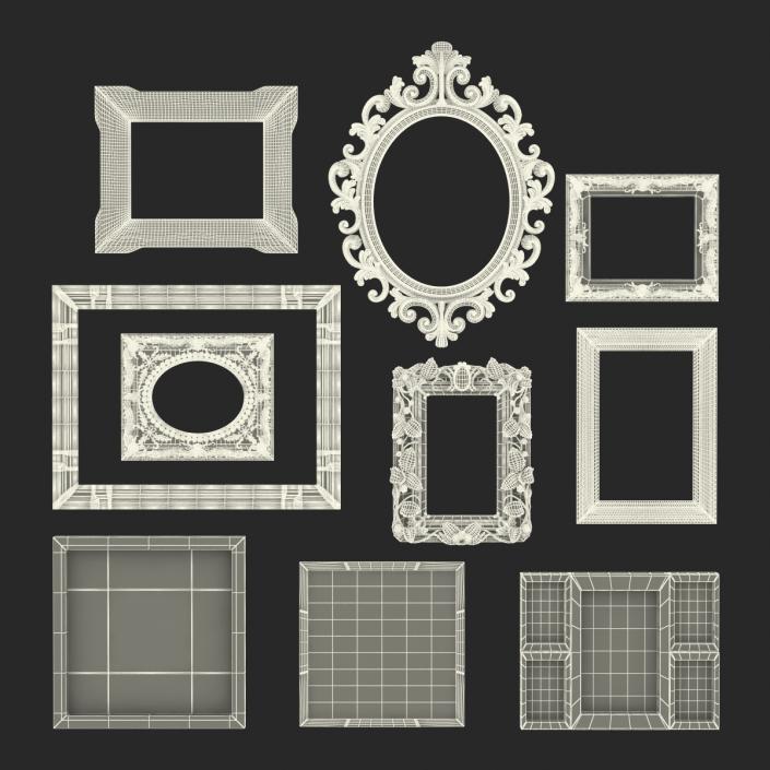 Picture Frames 3D Models Collection 2 3D