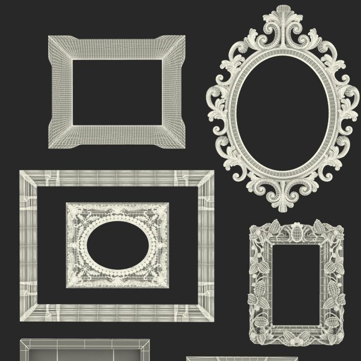 Picture Frames 3D Models Collection 2 3D