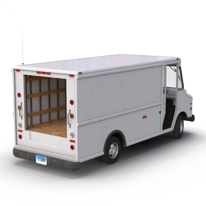 Post Office Truck 3D