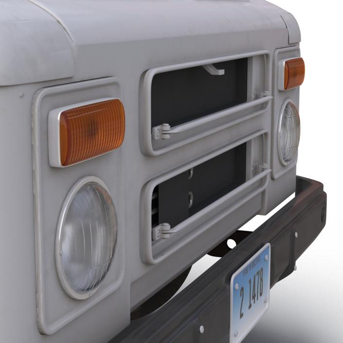 Post Office Truck 3D