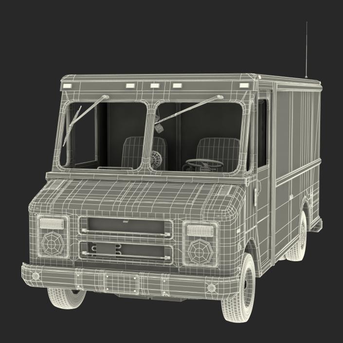 Post Office Truck 3D