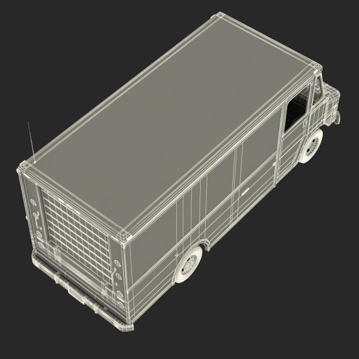 Post Office Truck 3D