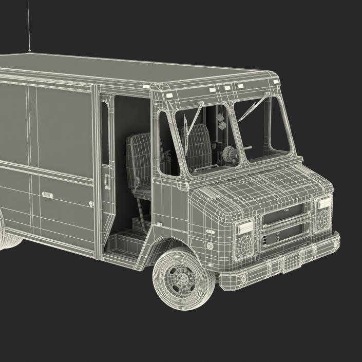 Post Office Truck 3D