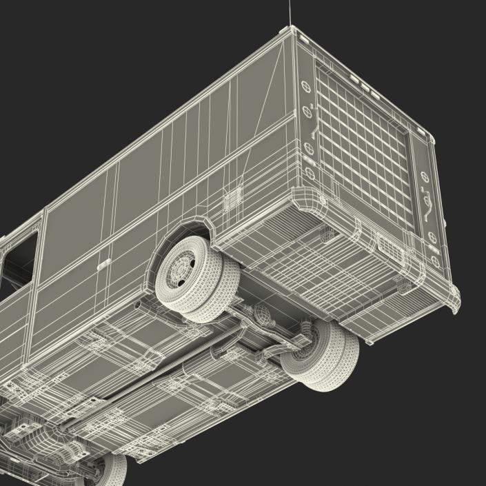 Post Office Truck 3D