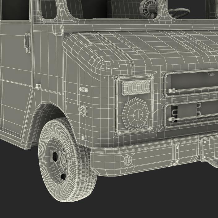 Post Office Truck 3D