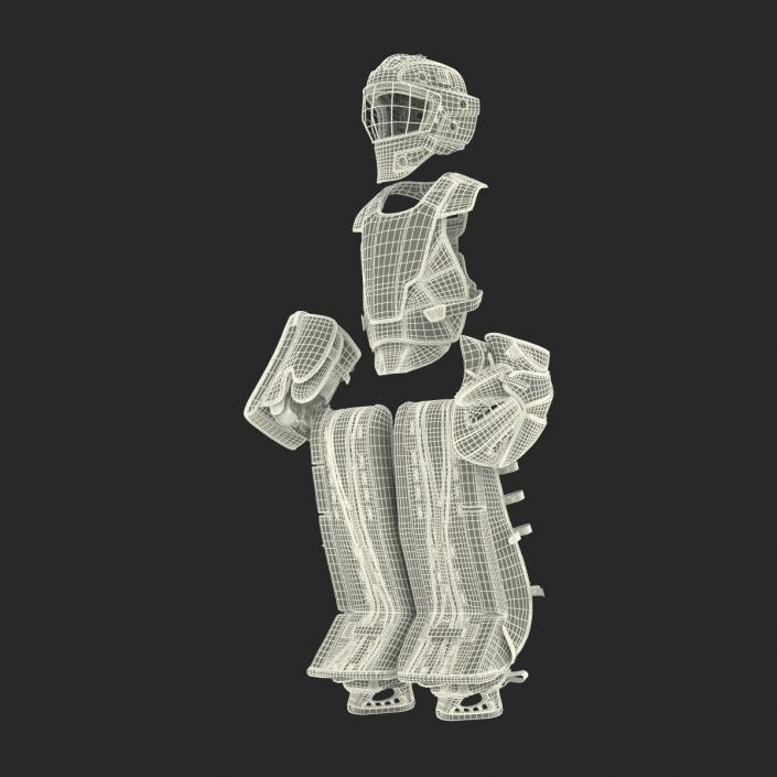 3D model Hockey Goalie Protection Kit 3