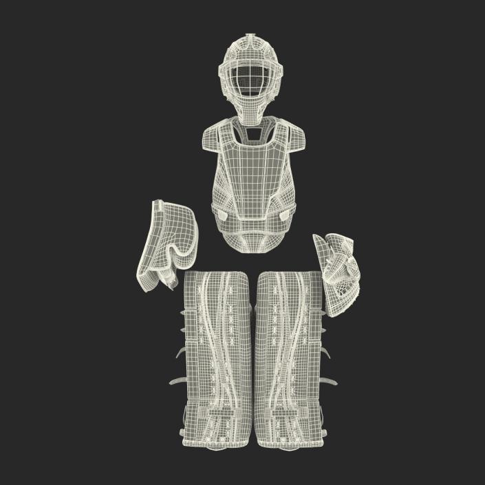 3D model Hockey Goalie Protection Kit 2