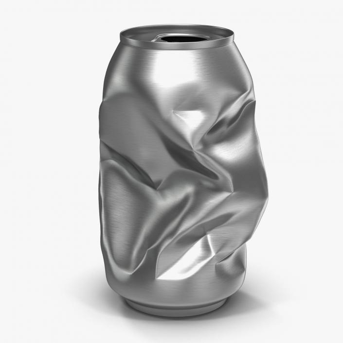 3D Crushed Soda Can