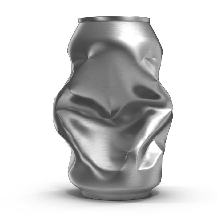 3D Crushed Soda Can