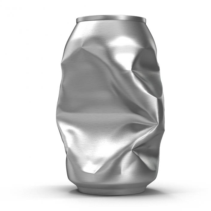 3D Crushed Soda Can