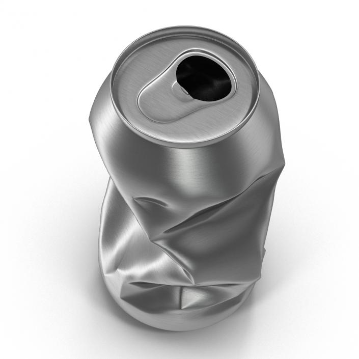 3D Crushed Soda Can