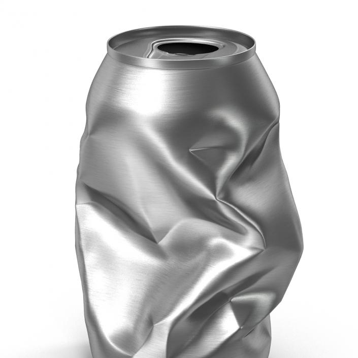 3D Crushed Soda Can