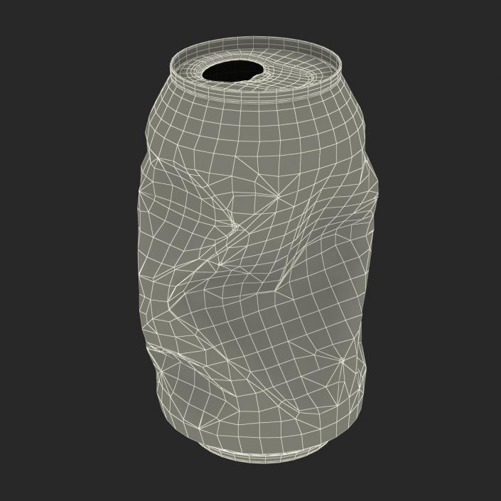 3D Crushed Soda Can