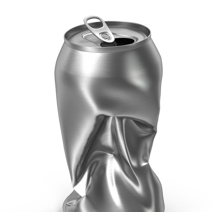 3D Crushed Soda Can 2 model