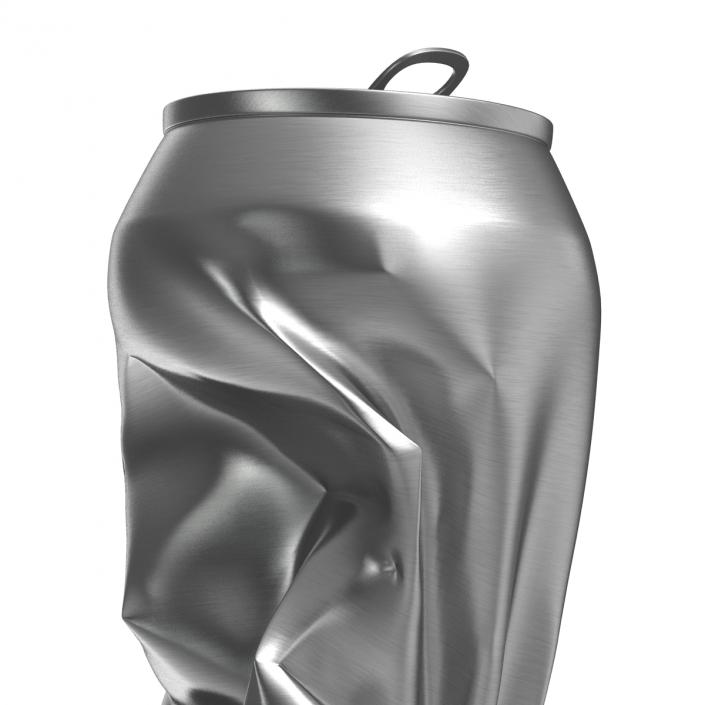 3D Crushed Soda Can 2 model