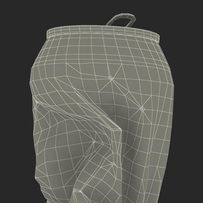 3D Crushed Soda Can 2 model