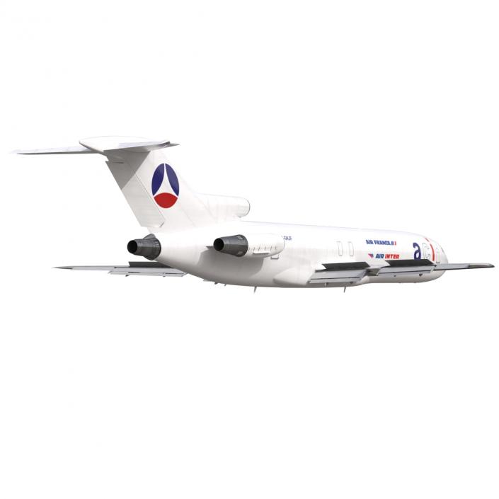 3D Boeing 727-200F Air France