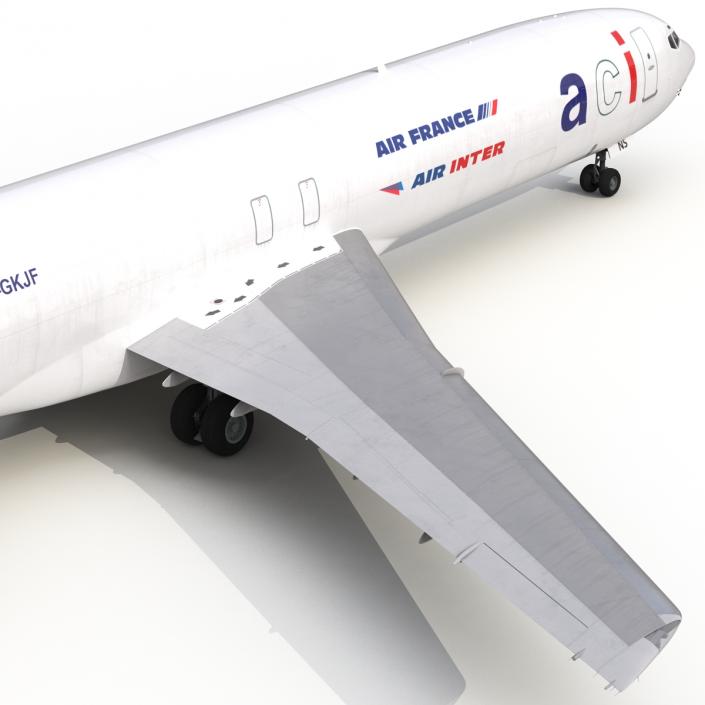 3D Boeing 727-200F Air France