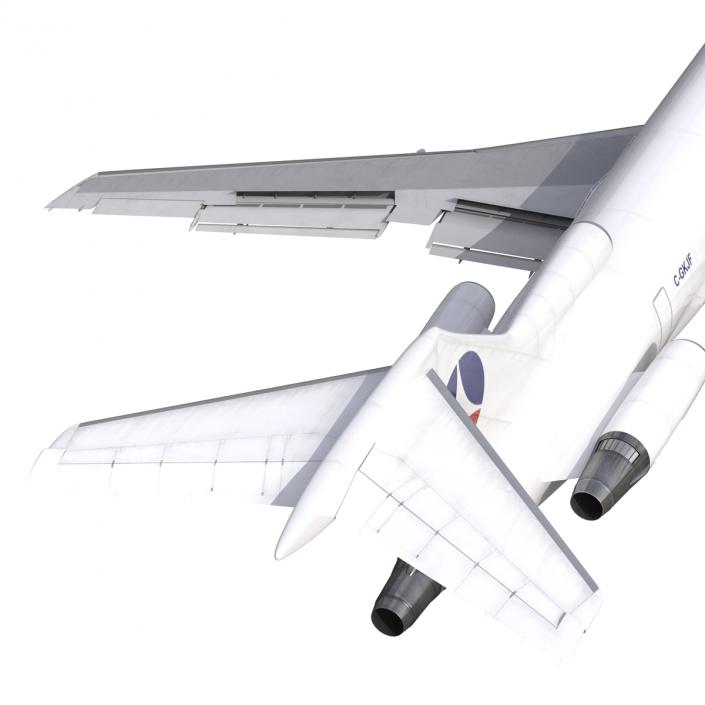 3D Boeing 727-200F Air France