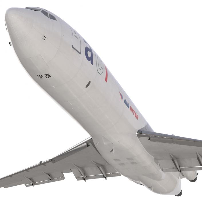 3D Boeing 727-200F Air France