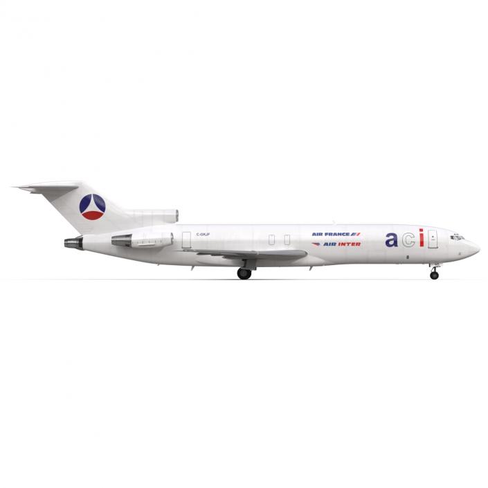 3D Boeing 727-200F Air France