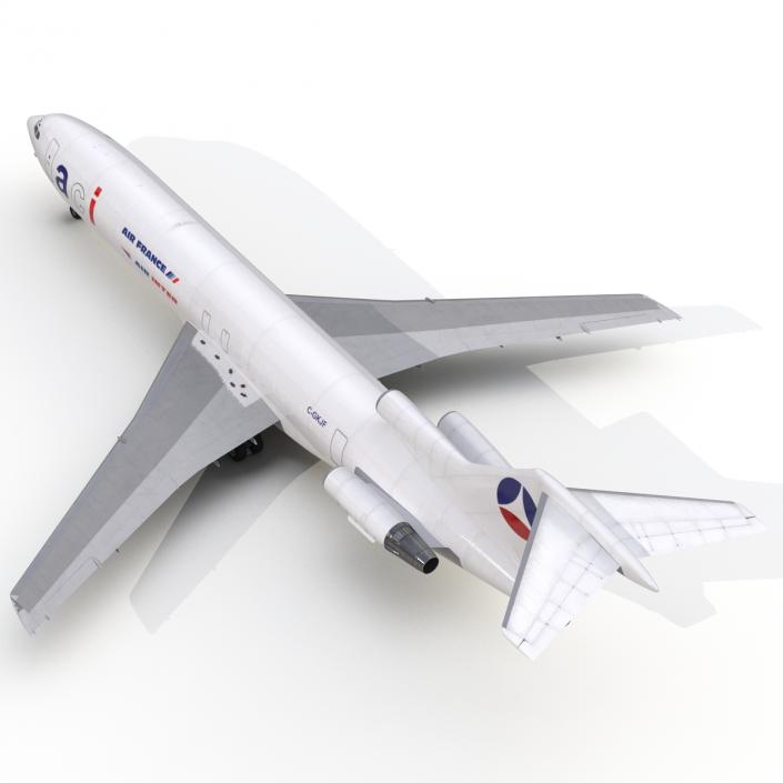 3D Boeing 727-200F Air France