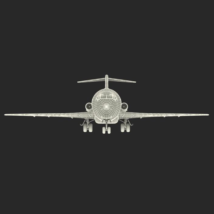 3D Boeing 727-200F Air France