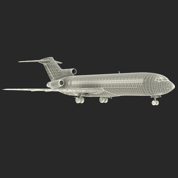 3D Boeing 727-200F Air France