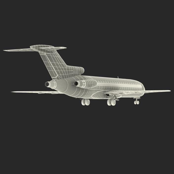 3D Boeing 727-200F Air France