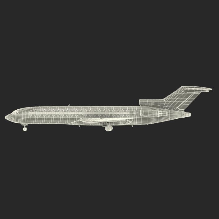 3D Boeing 727-200F Air France