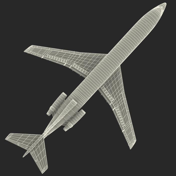 3D Boeing 727-200F Air France