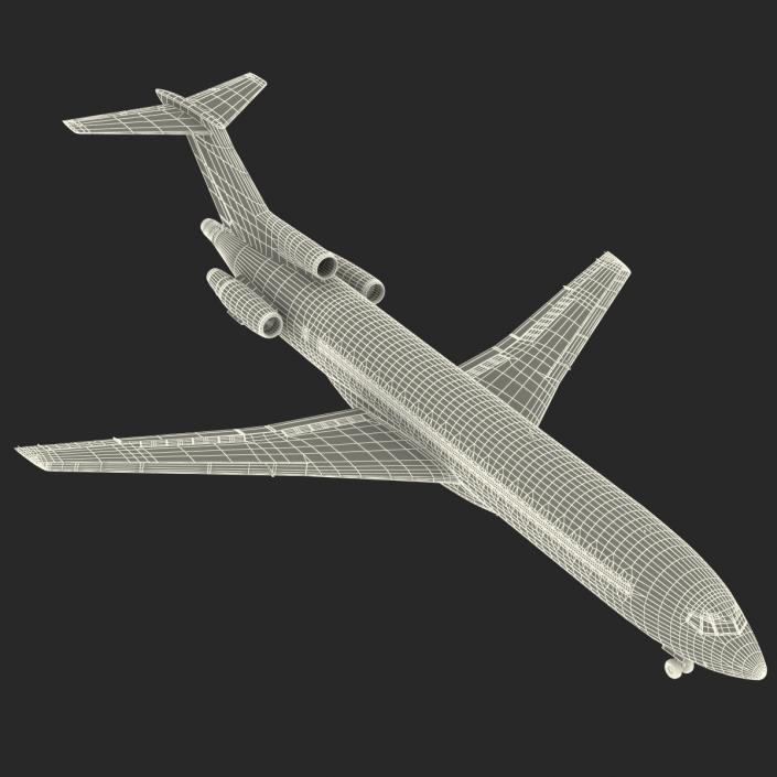 3D Boeing 727-200F Air France