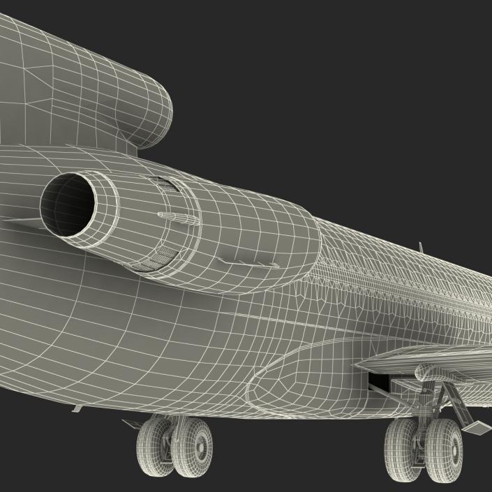 3D Boeing 727-200F Air France