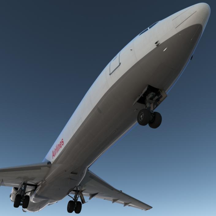 Boeing 727-200F Iran Aseman 3D