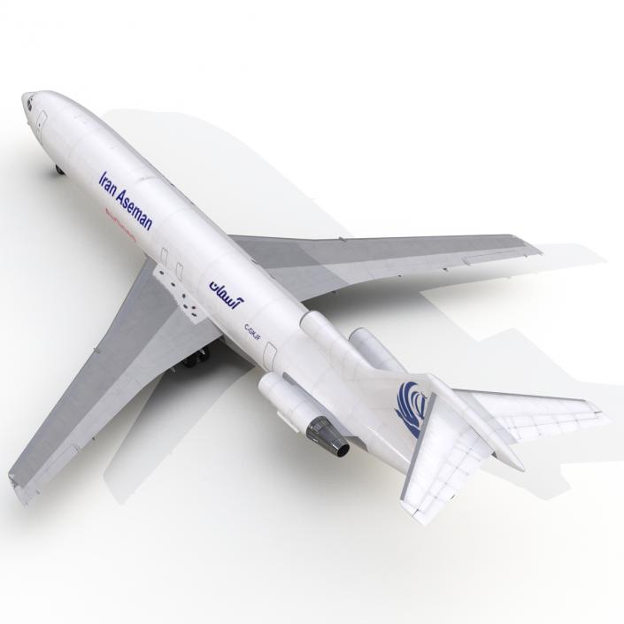 Boeing 727-200F Iran Aseman 3D