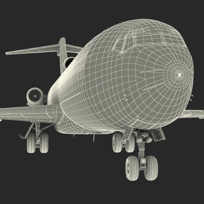 Boeing 727-200F Iran Aseman 3D