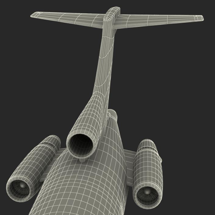 Boeing 727-200F Iran Aseman 3D