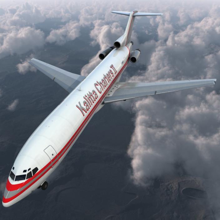 Boeing 727-200F Kalitta Air 3D