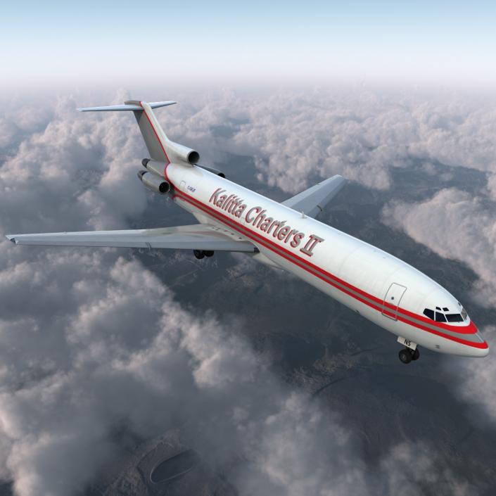 Boeing 727-200F Kalitta Air 3D