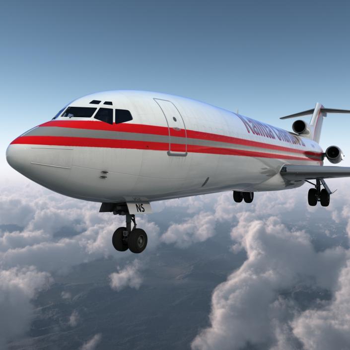 Boeing 727-200F Kalitta Air 3D