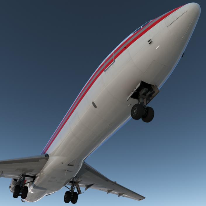 Boeing 727-200F Kalitta Air 3D