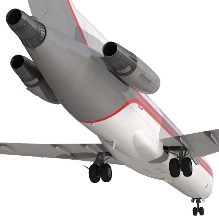 Boeing 727-200F Kalitta Air 3D