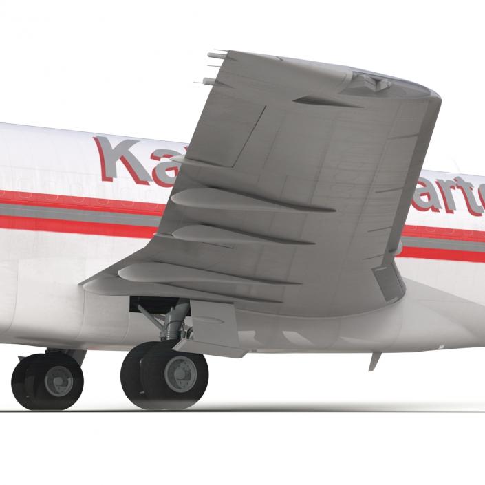 Boeing 727-200F Kalitta Air Rigged 3D model