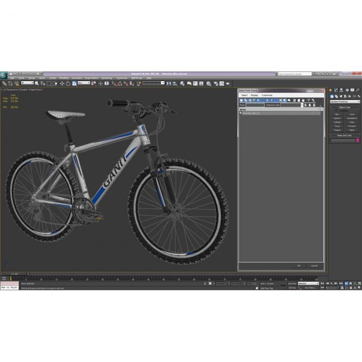 3D Mountain Bike model