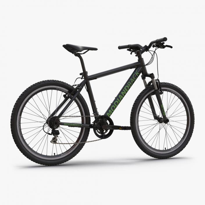 Mountain Bike Black 3D model