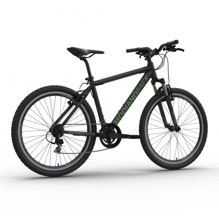 Mountain Bike Black 3D model